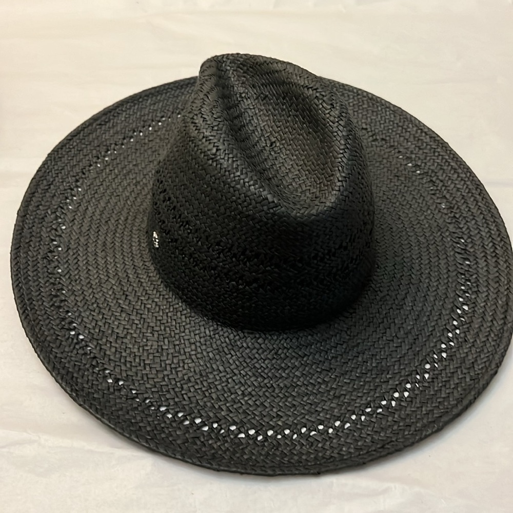 Lauren Ralph Lauren Open Work Straw Hat - Picture 2 of 9